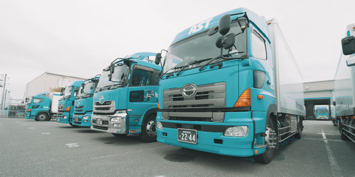 日本各地に広がる物流網